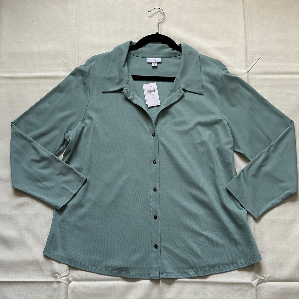 J. Jill Button-Up Top